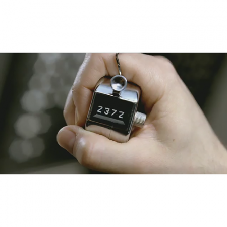 Ручной счетчик - кликер (clicker) в металлическом корпусе (LUX-23454m)