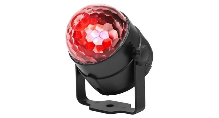 Диско световой шар LED + пульт PZS48/P7056