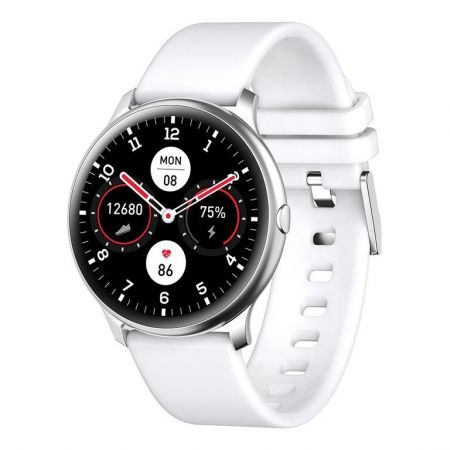 Gino Rossi Smartwatch G.RSWSF1-3C1-1 silver/black + дополнительный БРАСЛЕТ (zg309a)