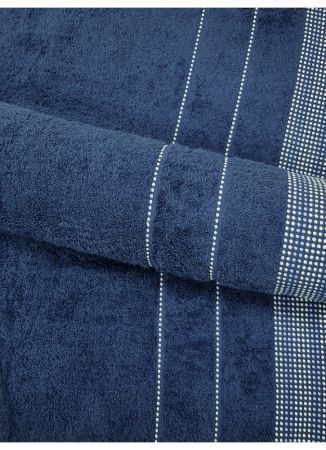Махровое полотенце DOBBY dark blue