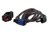 Велосипедный замок с кодом 100см (P14074)