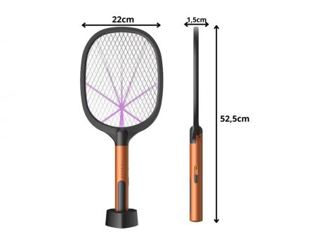 Elektriskais mušu sitamais - slazds uzlādējams UV (P24612)