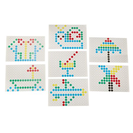 Магнитная доска для рисования Монтессори, желтая 26 x 26 см (3858)