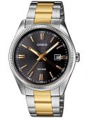 CASIO Vīriešu pulkstenis MTP-1302SG-1BV (ZD072O) + BOX silver/gold