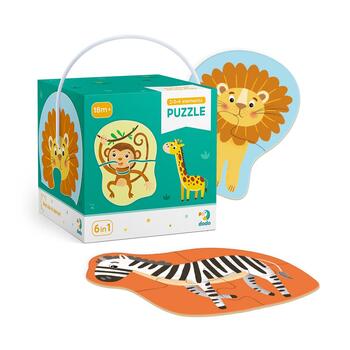 Игрушки для малышей Пазл Дикие животные 2-3-4 el.   (ETC300153)