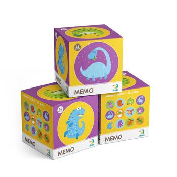 Galda spēles Mini Memo spēle Dinozauri (ETC300142)