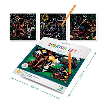 Настольные игры Scratch Set Драконы  (ETC300215)