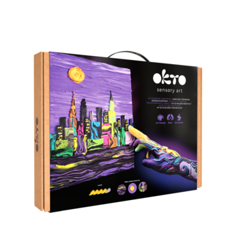 Radošais komplekts Modelēšanas masas - 3D glezna New York Skyline (30*40 cm) (ETC10040)