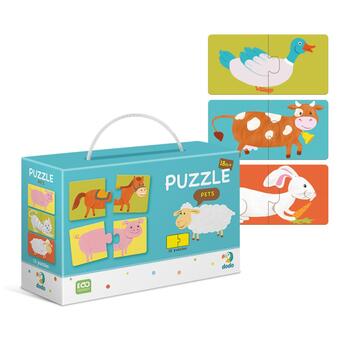 Игрушки для малышей Дуо Пазл Домашние животные  (ETC300115)