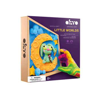Radošais komplekts Air clay Modelēšanas masas komplekts Little Worlds Bunny Moon (ETC20032)