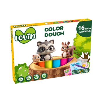 Набор для креатива Тесто для лепки Play Dough - 16+2 цветов (ETC41247)