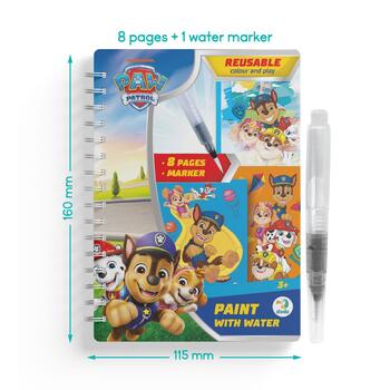 Galda spēles Krāsojiet ar ūdeni komplekts Paw Patrol Vacations (ETC200629)