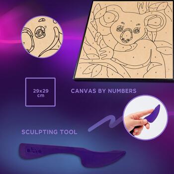 Набор для креатива 3D картина Коала (30*30 cm) (ETC20028)