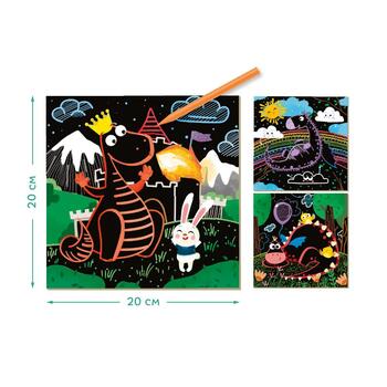 Настольные игры Scratch Set Драконы  (ETC300215)