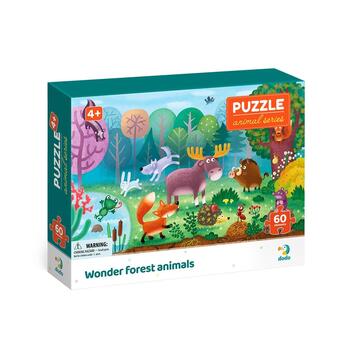 Attīstošā puzle Puzle Meža dzīvnieki 60 gab (ETC300375)