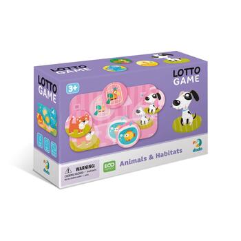Galda spēles Loto spēle Dzīvnieki un kur viņi dzīvo!  (ETC300196)