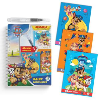 Galda spēles Krāsojiet ar ūdeni komplekts Paw Patrol Vacations (ETC200629)