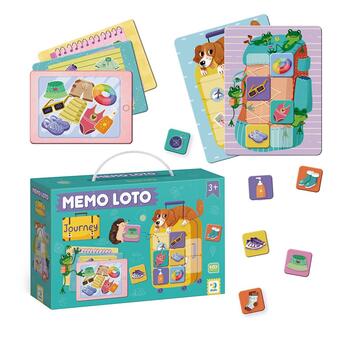 Настольные игры Мемо-лото «Путешествие» (ETC301227)