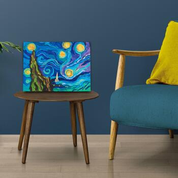 Набор для креатива 3D картина Starry night (30*40 cm)  (3684)  (ETC10005)
