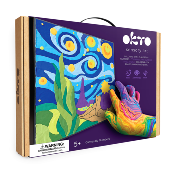 Radošais komplekts Modelēšanas masas - 3D glezna Mazais Princis Nakts(30*30 cm) (ETC20021)