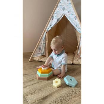 Игрушки для малышей Эко пирамидка Elfiki  (ETC39919)