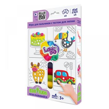 Radošais komplekts Modelēšanas masas Play Dough Edu kids - Pirkstu spēle Transport (ETC41042)