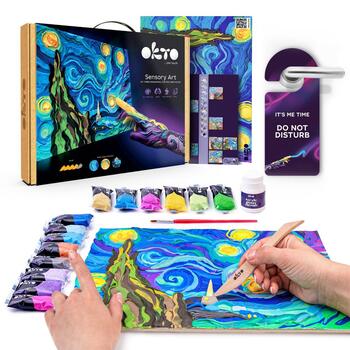 Набор для креатива 3D картина Starry night (30*40 cm)  (3684)  (ETC10005)
