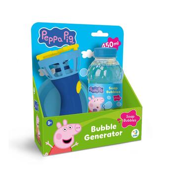 Игра на свежем воздухе Генератор мыльных пузырей Peppa Pig 450 ml (ETC200737)