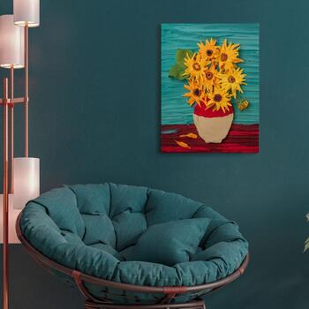 Набор для креатива 3D картина Sunflowers (30*40 cm) (ETC10008)