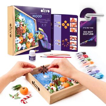 Набор для креатива 3D картина Wood&Craft Joy (21*21cm) (ETC10016)