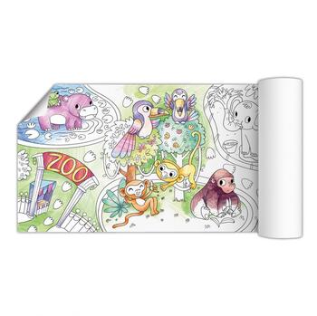 Galda spēles Krāsojams plakāts Zoo (ETC300327)