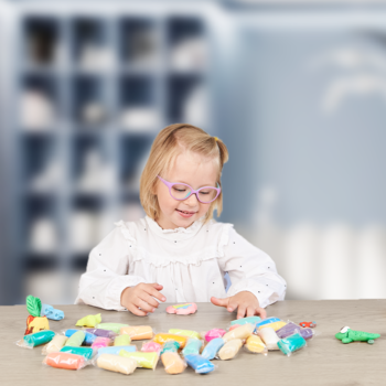 Набор для креатива Тесто для лепки Play Dough - Shine Ассорти 9 цветов  (ETC41180)