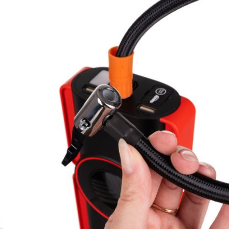 Akumulatora lādētājs - kompresors - power bank 6in1 Xtrobb (LUX-24612m)