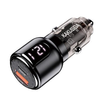 iKaku KSC-1178 Dual port 75W Car charger USB + Type-C (KSC-1178)