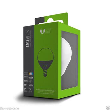 Bulb LED G45 E14 7W 230V warm white (61196)