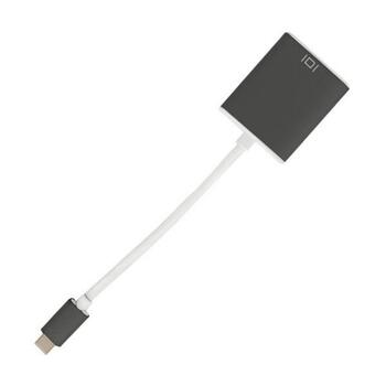 Qoltec 50427 USB Type-C 3.1 Адаптер портов на HDMI AF Кабель 20cm Белый (50427)