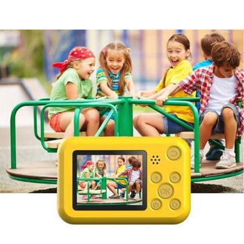 SJCam FunCam F1 Дигитальная камера для Детей 5MP 720p HD 2.0" экран 800mAh Черная (SJF1-BK)