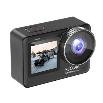 SJCam SJ10 Pro Два LCD Wi-Fi Водостойкая 30m Камера 4K 60fps 6-Axis Gyro IPS 2.33'' + 1.3'' Черный (SJ10PRODU-BK)