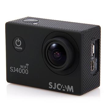 SJCam SJ4000 Водостойкая 30m Спорт Камера 12MP 170 град.1080p HD 30fps 2.0" LCD Экран Черный (SJ4000-BK)