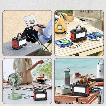 Remax RPP-325 150W Портативный аккумулятор - станция 36000mAh AC 220В Сетевое гнездо + PD GaN 60W + 3x USB 63W Черная (RPP-325)