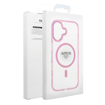 Riff Clear Hybrid Mag Cover Frame Чехол для Samsung Galaxy A57 5G A576 Pink (RF-HYB-A57-PI)