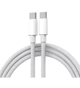 Apple MQKJ3ZM/A USB-C - USB-C 60W провод для быстрого заряда и передачи данных 1m White (OEM) (MQKJ3ZM/A/OEM)