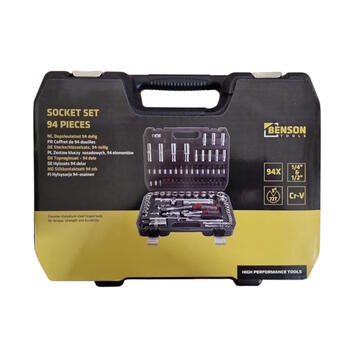 Benson Tools uzgriežņu atslēgu komplekts (94 gab.) Cr-V (014891)