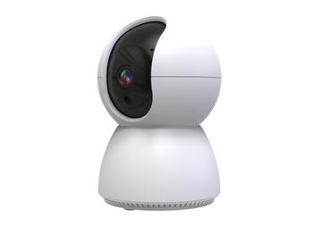 Riff RF-0306 2.4GHz Wi-Fi 4MP Камера видеонаблюдения в помещение с автоматическим отслеживанием White (RF-0306)