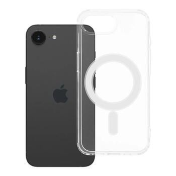 Riff Magsafe силиконовый чехол для Apple iPhone 16e / iPhone 17e Transparent (RF-MAG-IP16e/17e-TR)
