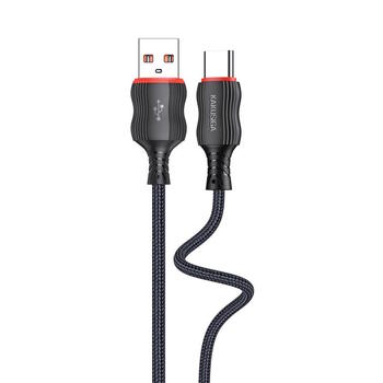 iKaku KSC-807 CHUANDA Быстрый плетеный провод PD20W Type-C для заряда и передачи данных 1m (KSC-807/TYPEC-BK)