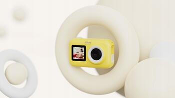 SJCam FunCam Plus Детская Фото/Видео камера 10MP HD 1080p 2.4" LCD 650mAh Батарея Yellow (SJ-FUNPLUS-YE)