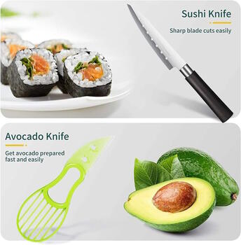 Riff 18in1 Suši pagatavošanas komplekts (RIFF-SUSHI-SET)