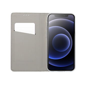 TakeMe Magnēstikas Fiksācijas Sāniski atverams maks bez klipša Samsung Galaxy M535G (M536B) Melns (TM-MA-SA-M535G-BK)