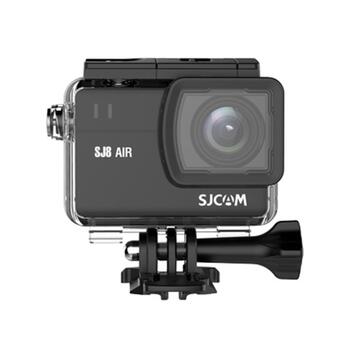 SJCam SJ8 Air Wi-Fi Ūdendroša 30m Sporta Kamera 14.2MP 1728X1296 30fps HD 2.33" IPS Touch LCD ekrāns Melna (SJ8AIR-BK)